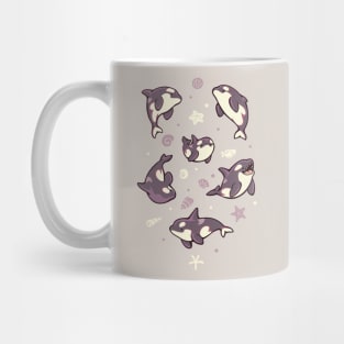 Jelly bean orcas Mug